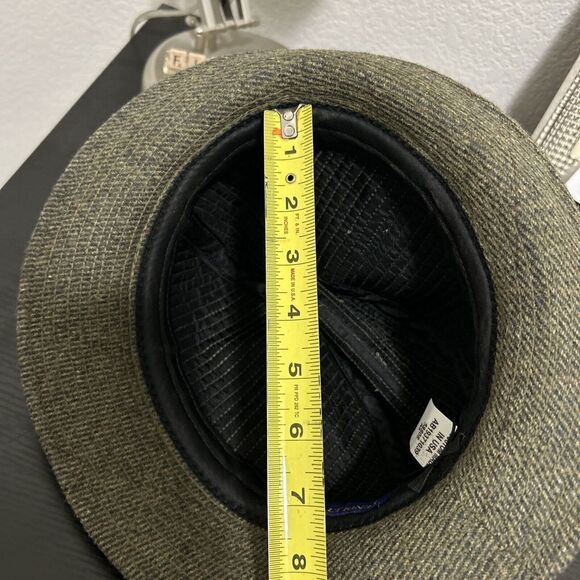 Pendleton Vintage 100% Wool Tweed Brimmed Fedora Bucket Hat- USA Medium - Picture 13 of 14